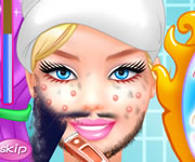 Super Barbie cu barba