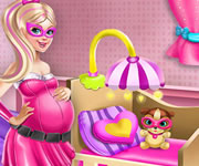 Super Barbie si camera bebelusului