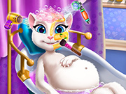 Talking Angela gravida la spa