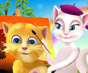 Talking Angela il picteaza pe Ginger