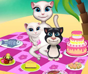 Talking Angela la picnic