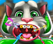 Talking Tom la dentist