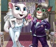 Tom si Angela la nunta