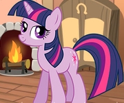 Twilight Sparkle decoreaza dormitorul