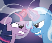 Twilight Sparkle vs Trixie