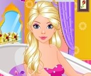 Barbie la spa cu Ken