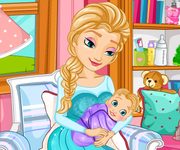 Elsa devine mamica