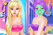 Gemene Barbie la spa