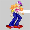 Barbie pe Skateboard 