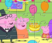 Puzzle cu purcelusa Peppa