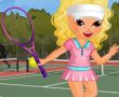 Barbie la tenis
